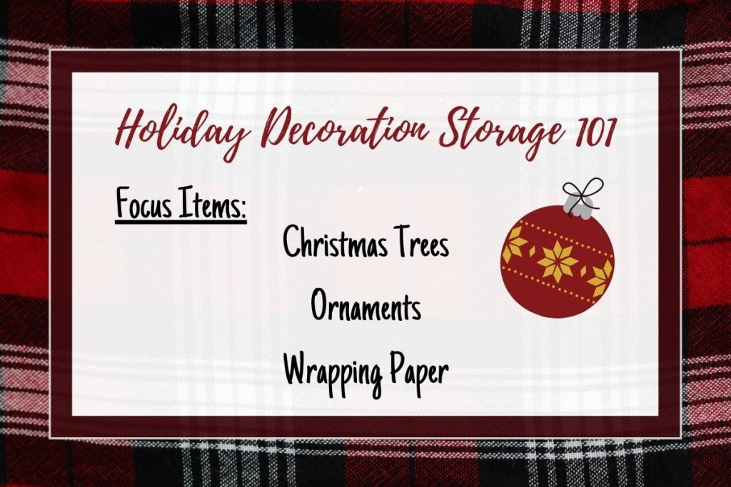 holiday decoration storage at ABC Storage in Harrisburg PA