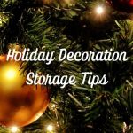 holiday decoration storage tips