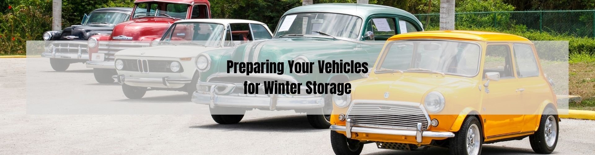 vehicle winter storage